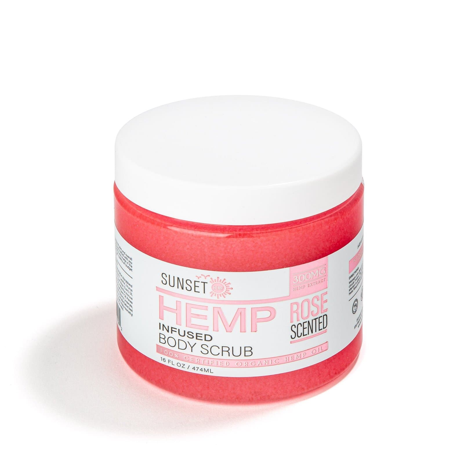 Sunset HEMP Body Scrub Collection
