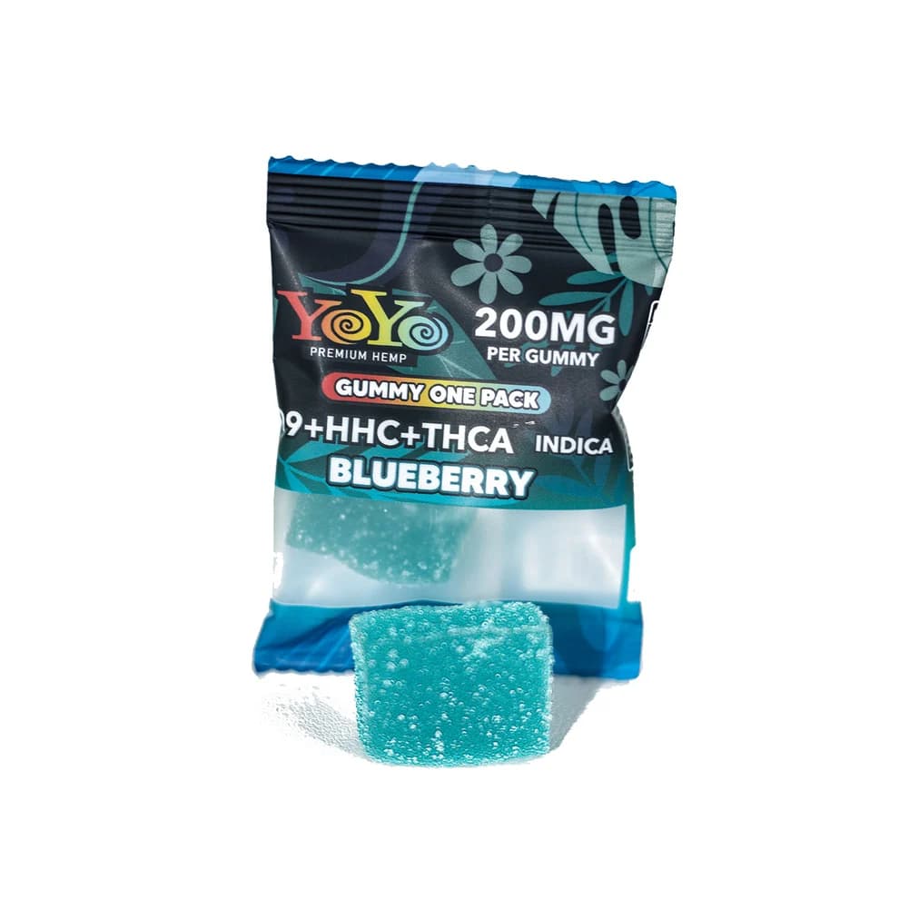 YoYo Premium Hemp Delta-9 Indica Gummy Selection