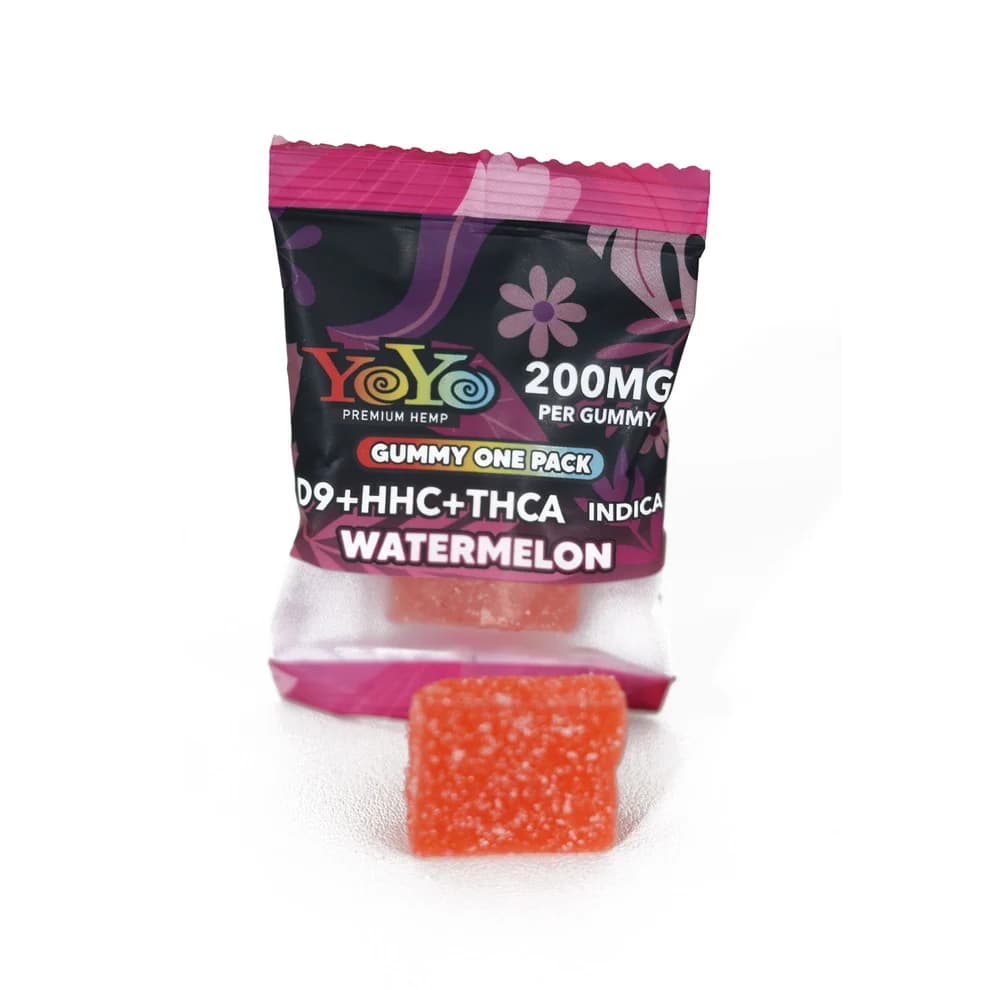 YoYo Premium Hemp Delta-9 Indica Gummy Selection